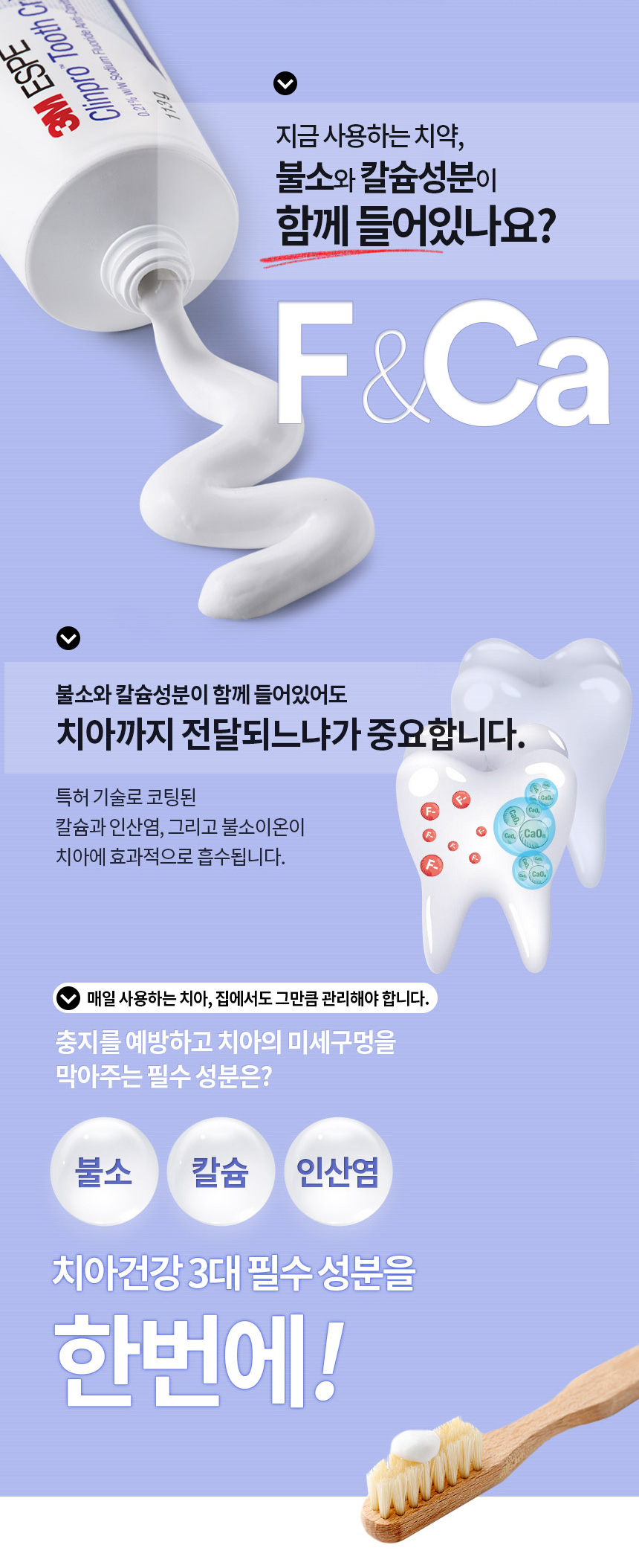클린프로 치약(바닐라민트향/113g)