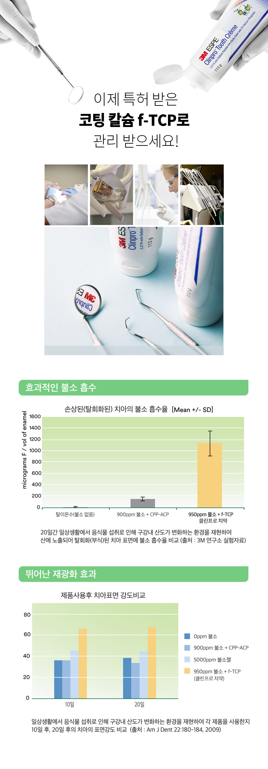 클린프로 치약(바닐라민트향/113g)