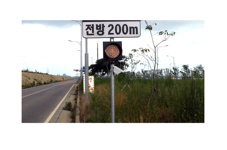 쏠라 경고등 - 1구