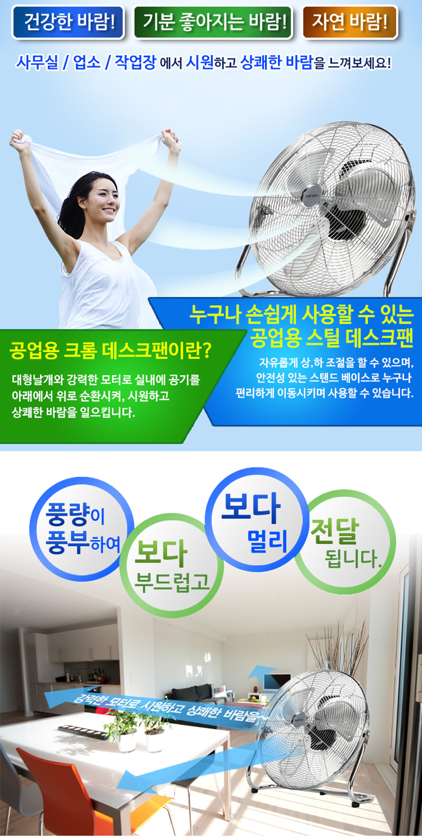 공업용 스틸 데스크 팬16