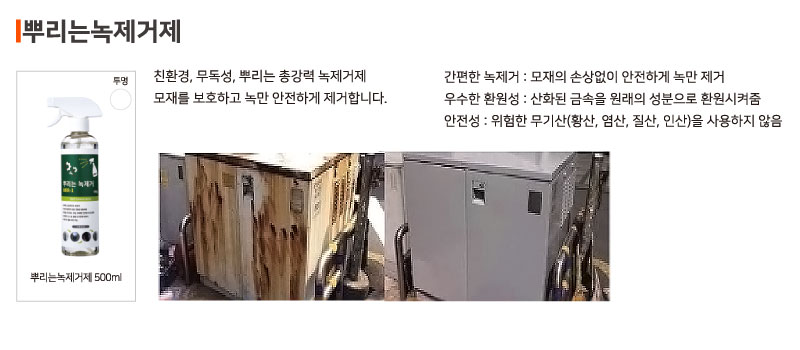 뿌리는녹제거제